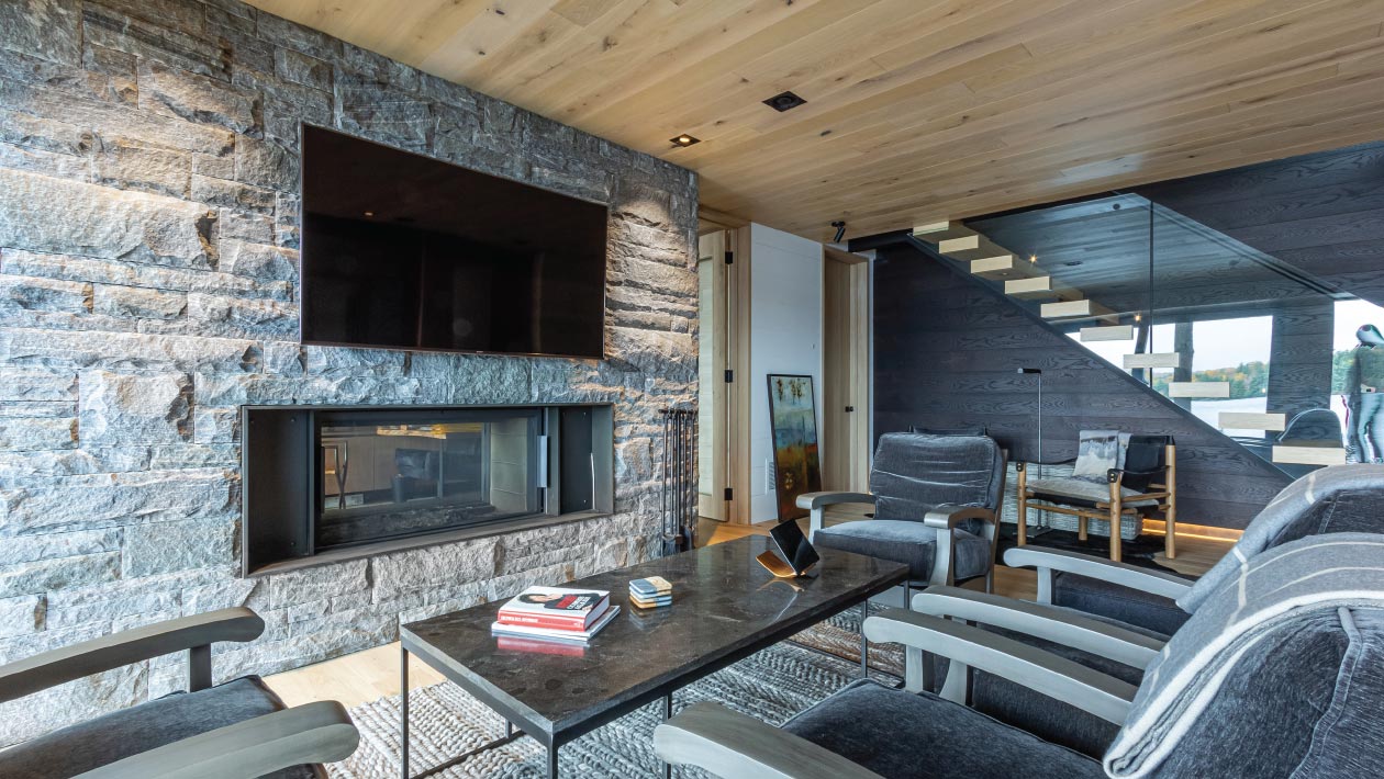 Modern Interior Design - Muskoka Cottage