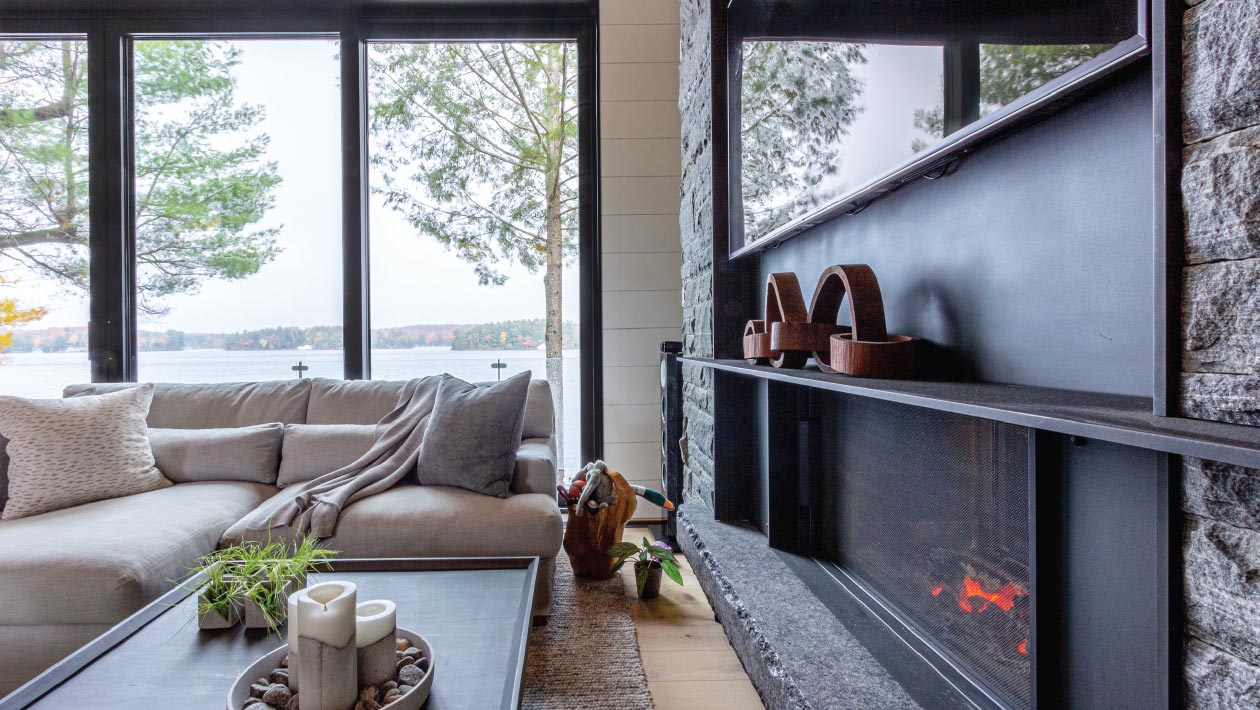 Modern Interior Design - Muskoka Cottage