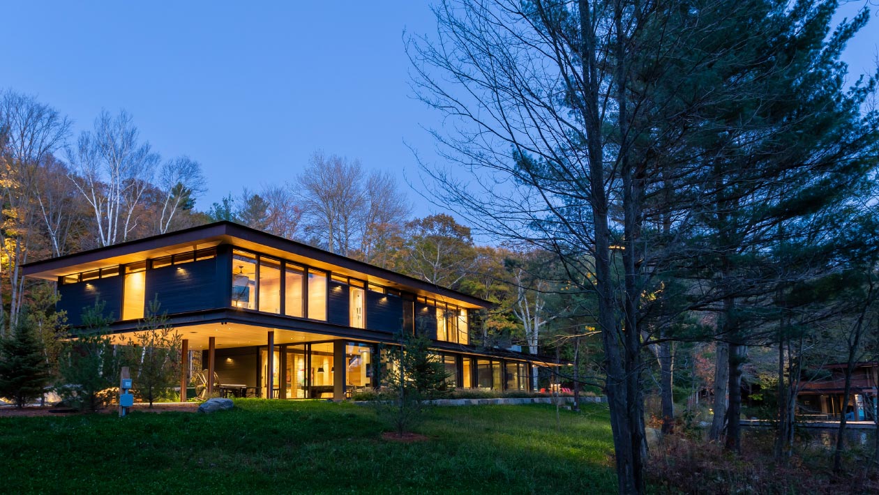 Modern Interior Design - Muskoka Cottage