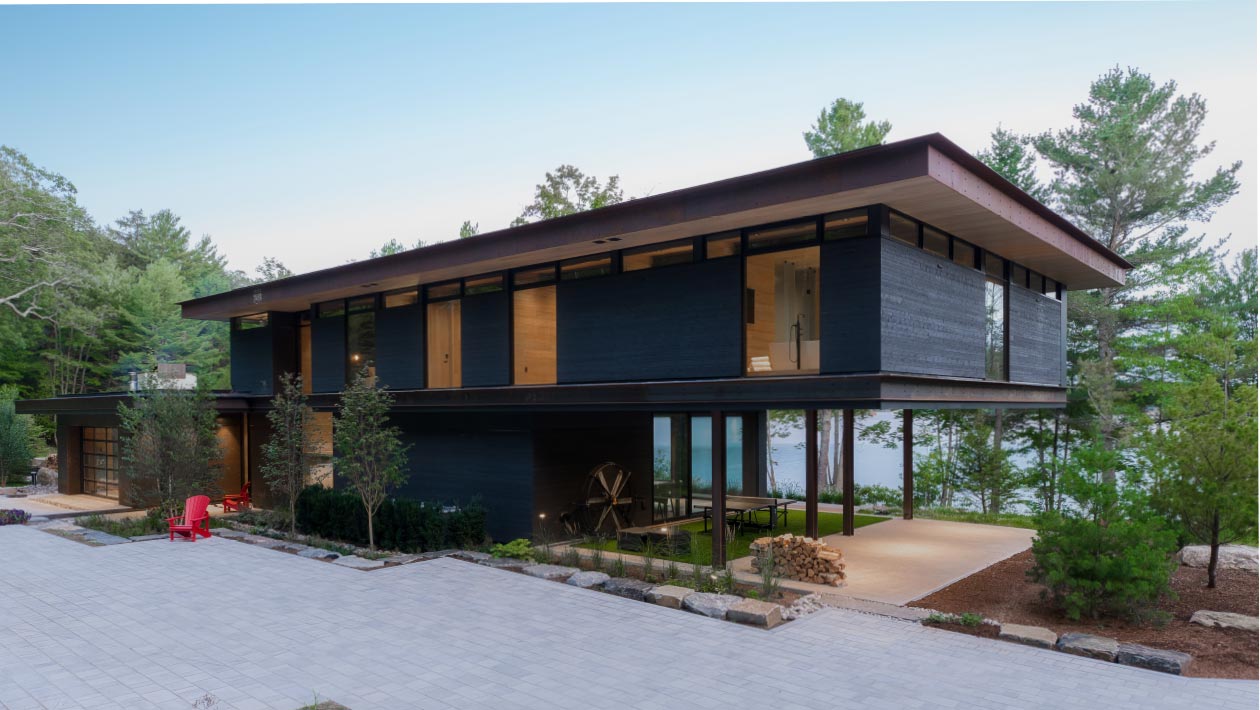 Modern Interior Design - Muskoka Cottage