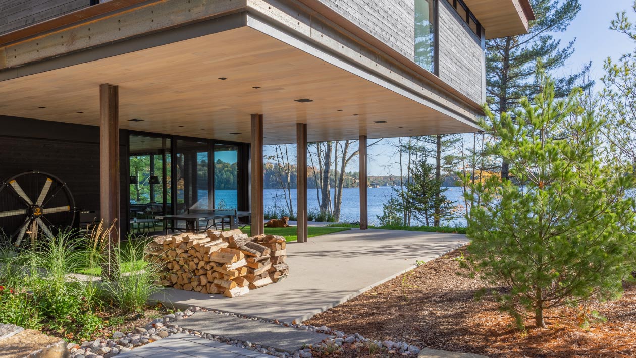 Modern Interior Design - Muskoka Cottage