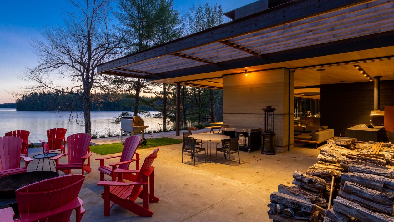 Modern Interior Design - Muskoka Cottage