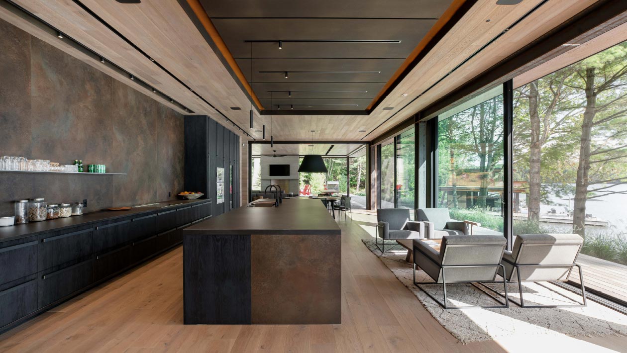 Modern Interior Design - Muskoka Cottage