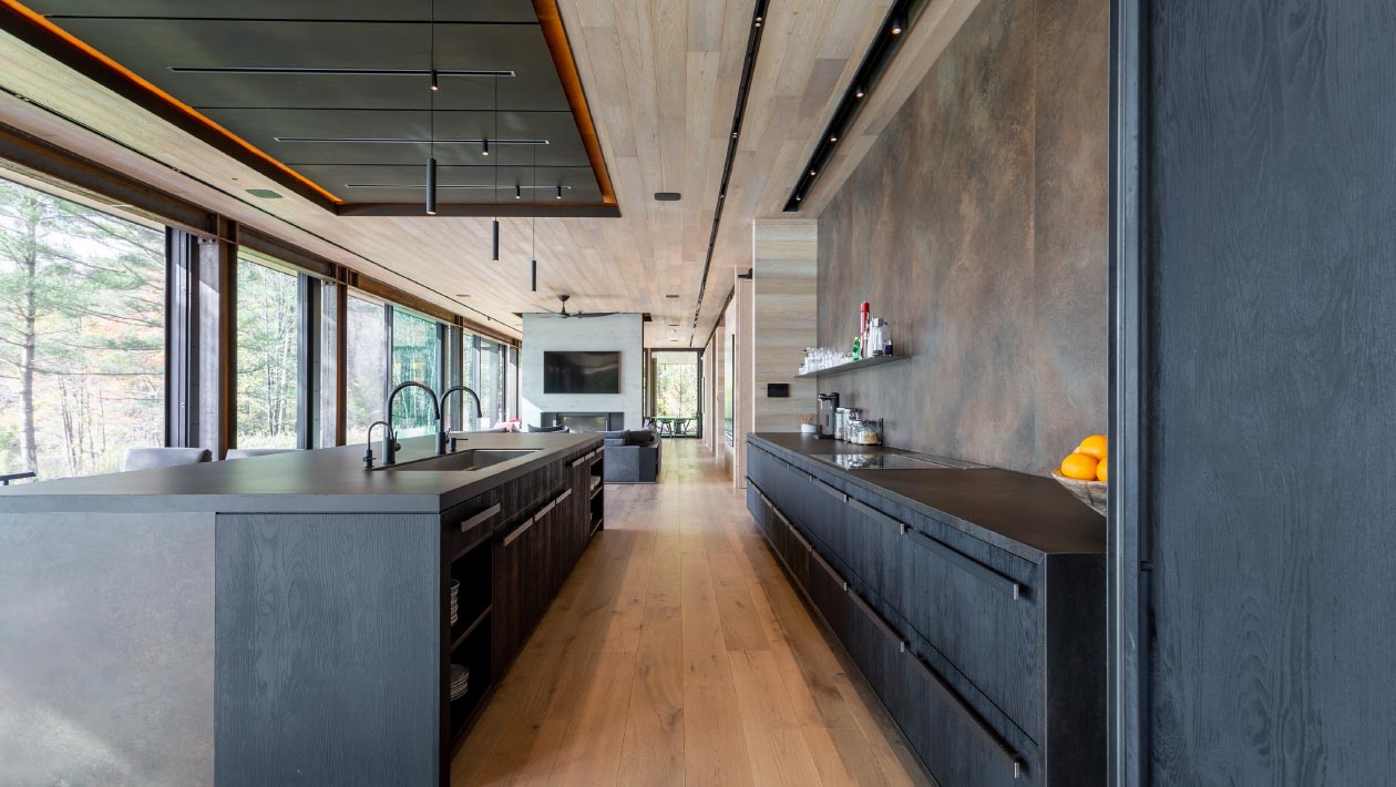 Modern Interior Design - Muskoka Cottage