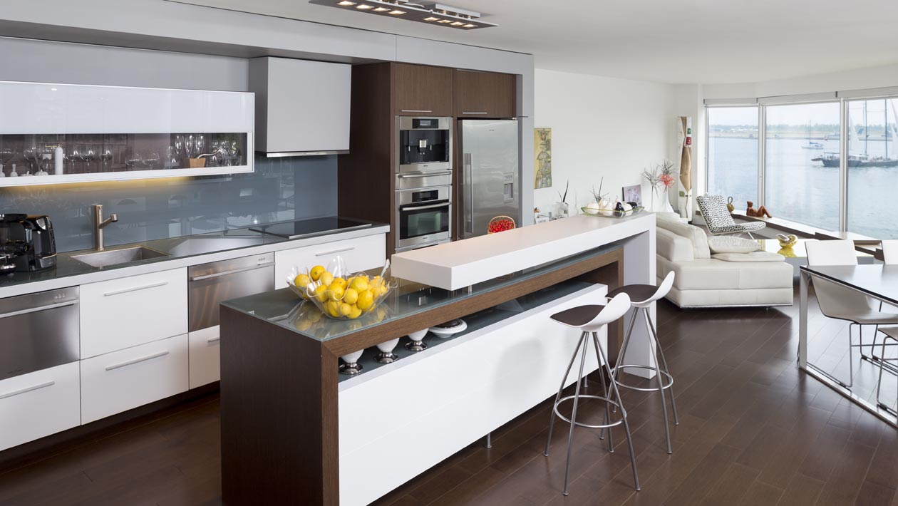 Waterfront Condo Interior